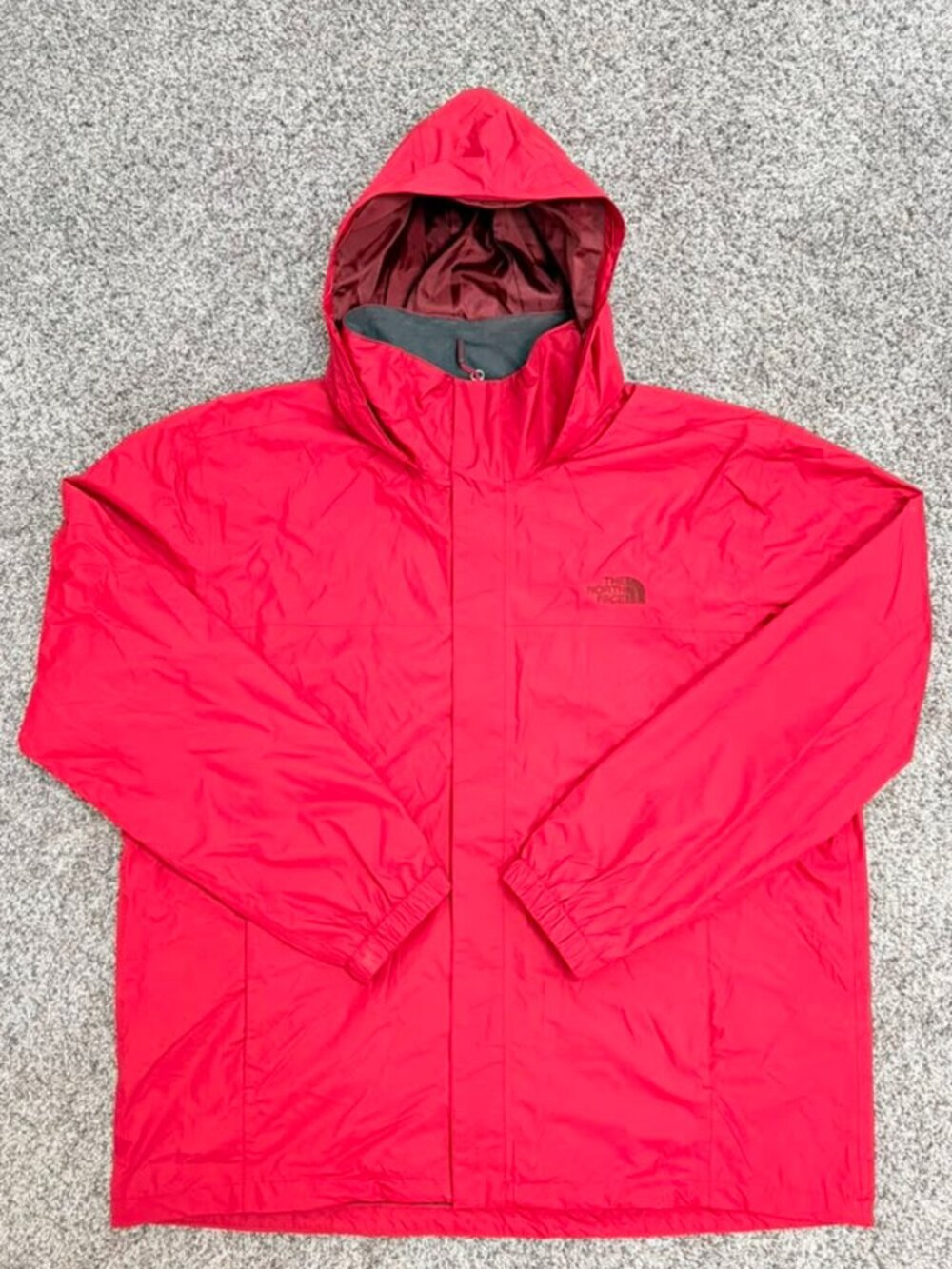 The North Face DryVent Hooded Rain Jacket Red Men’s XXL